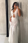MAXI VESTIDO LOLA SIRENA BLANCO