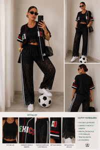 SET SPORT MEXICO JERSEY,TOP Y PANTALON