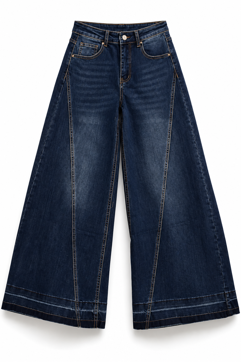 JEANS PANTALON BAGGUI MEZCLILLA OSCURA