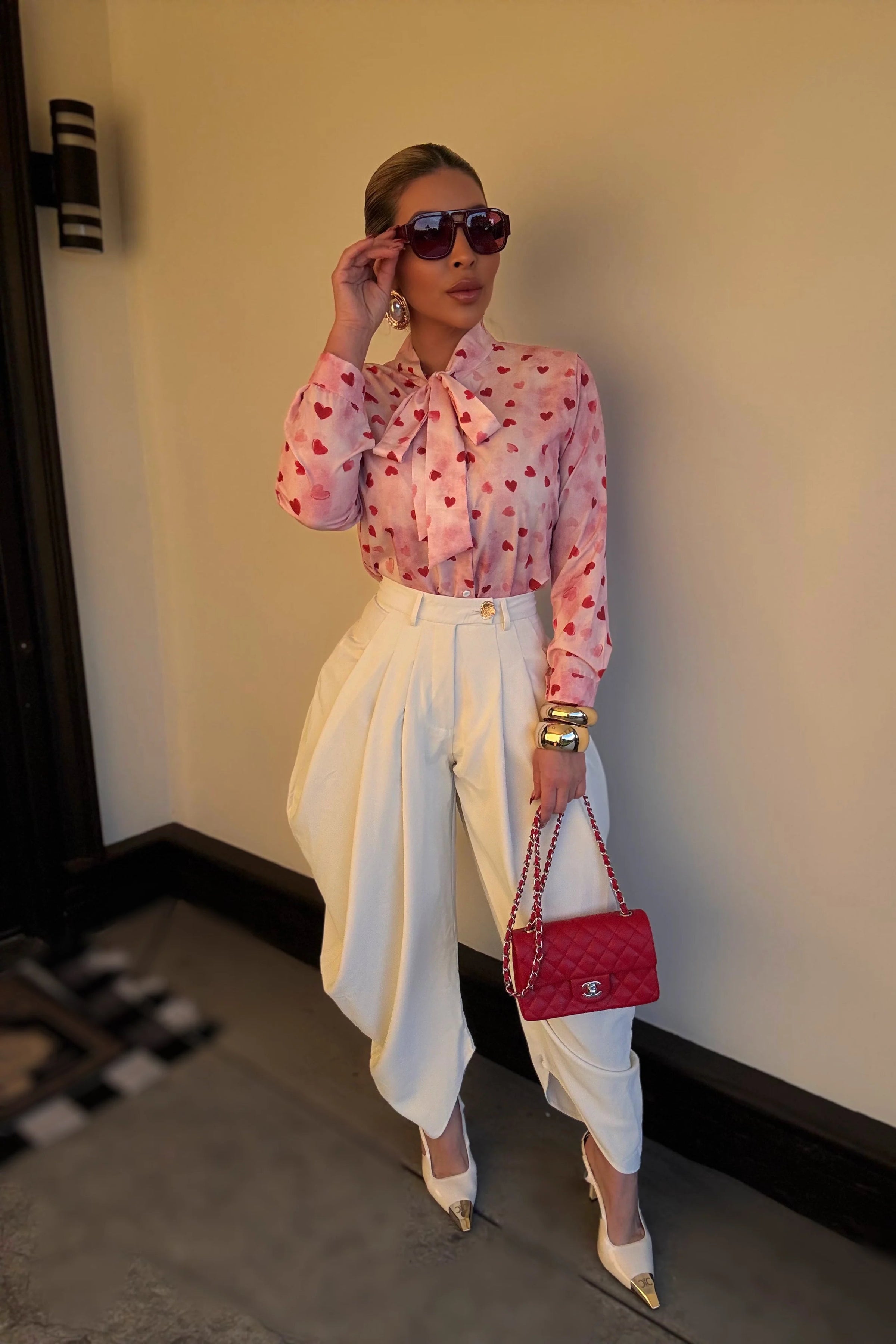 PANTALON FARIBA BLANCO