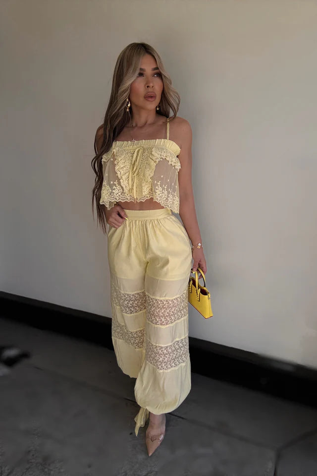 SET CONJUNTO SWEET AMARILLO