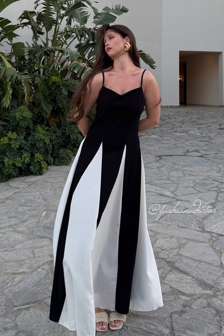 MAXI VESTIDO ANABELLA PLISADO