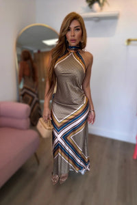 MAXI VESTIDO ANA SATIN