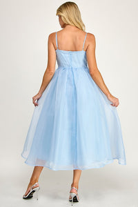 MAXI VESTIDO BABY BLUE ORGANZA