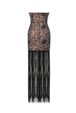 VESTIDO VENUS ENCAJE NEGRO GAMA ALTA