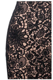VESTIDO VENUS ENCAJE NEGRO GAMA ALTA