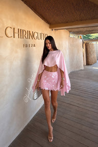 SET CONJUNTO IBIZA LENTEJUELAS SATIN ROSA nos llega el dia 31 de agosto