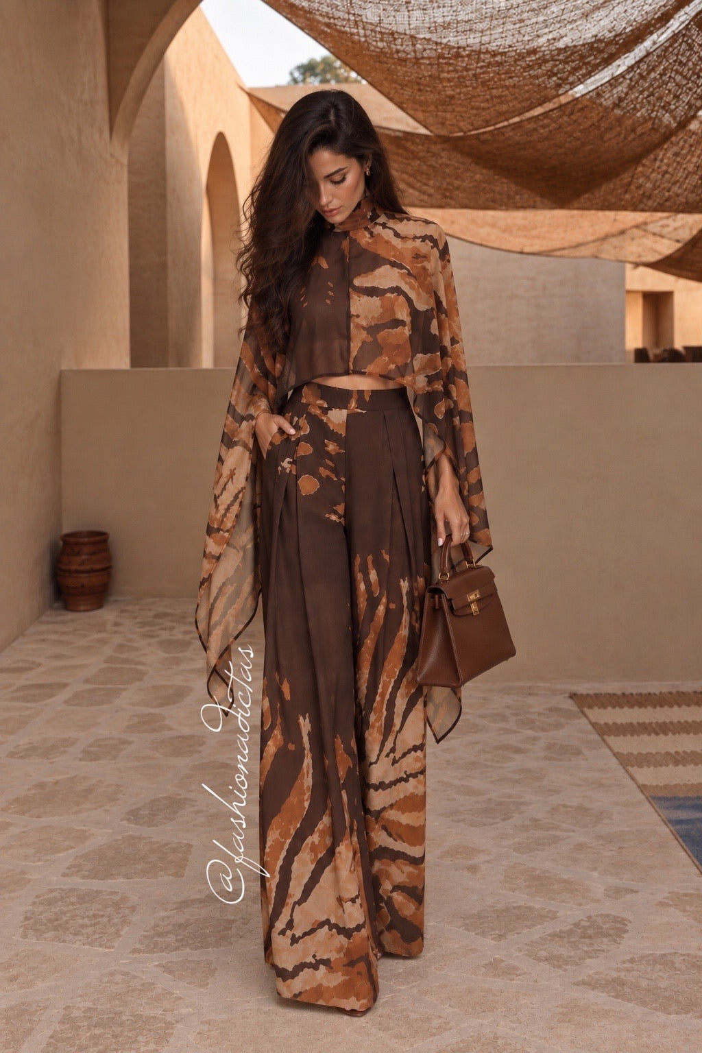 CONJUNTO HUDA TERRACOTA