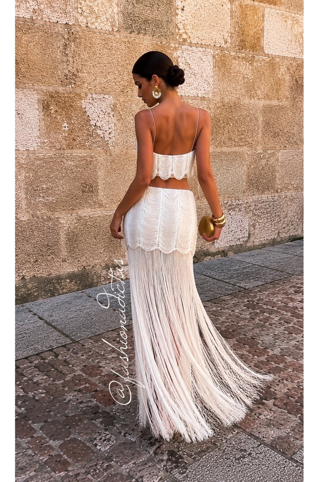 SET CONJUNTO MIA BARBILLAS TOP Y FALDA nos llega el dia 30 de mayo