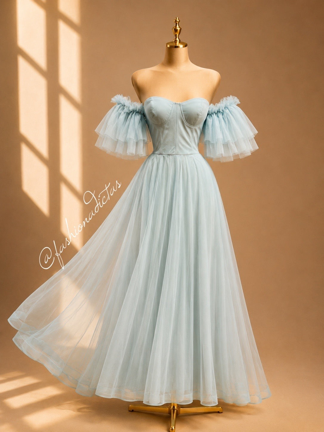 MAXI VESTIDO AITANA AZUL