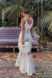 VESTIDO-SALIDA DE PLAYA BAHAMAS BLANCO