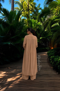 SET CONJUNTO 3 PIEZAS CARDIGAN NATURAL