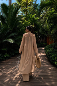 SET CONJUNTO 3 PIEZAS CARDIGAN NATURAL