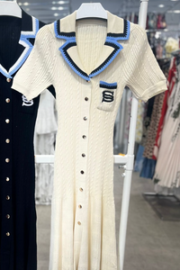 VESTIDO SANDRO BEIGE