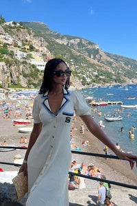 VESTIDO SANDRO BEIGE