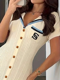 VESTIDO SANDRO BEIGE