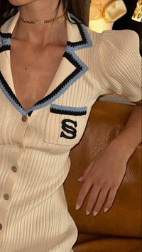 VESTIDO SANDRO BEIGE