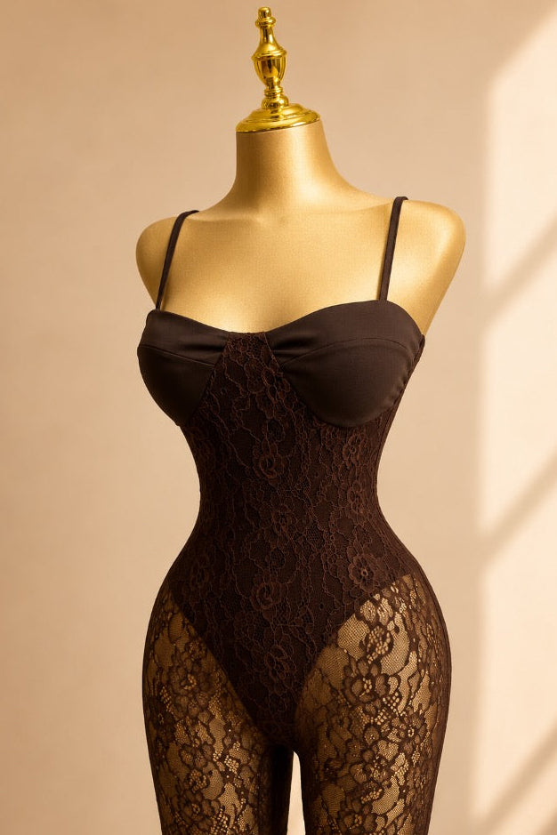 JUMPSUIT ENCAJE BODY CAFE