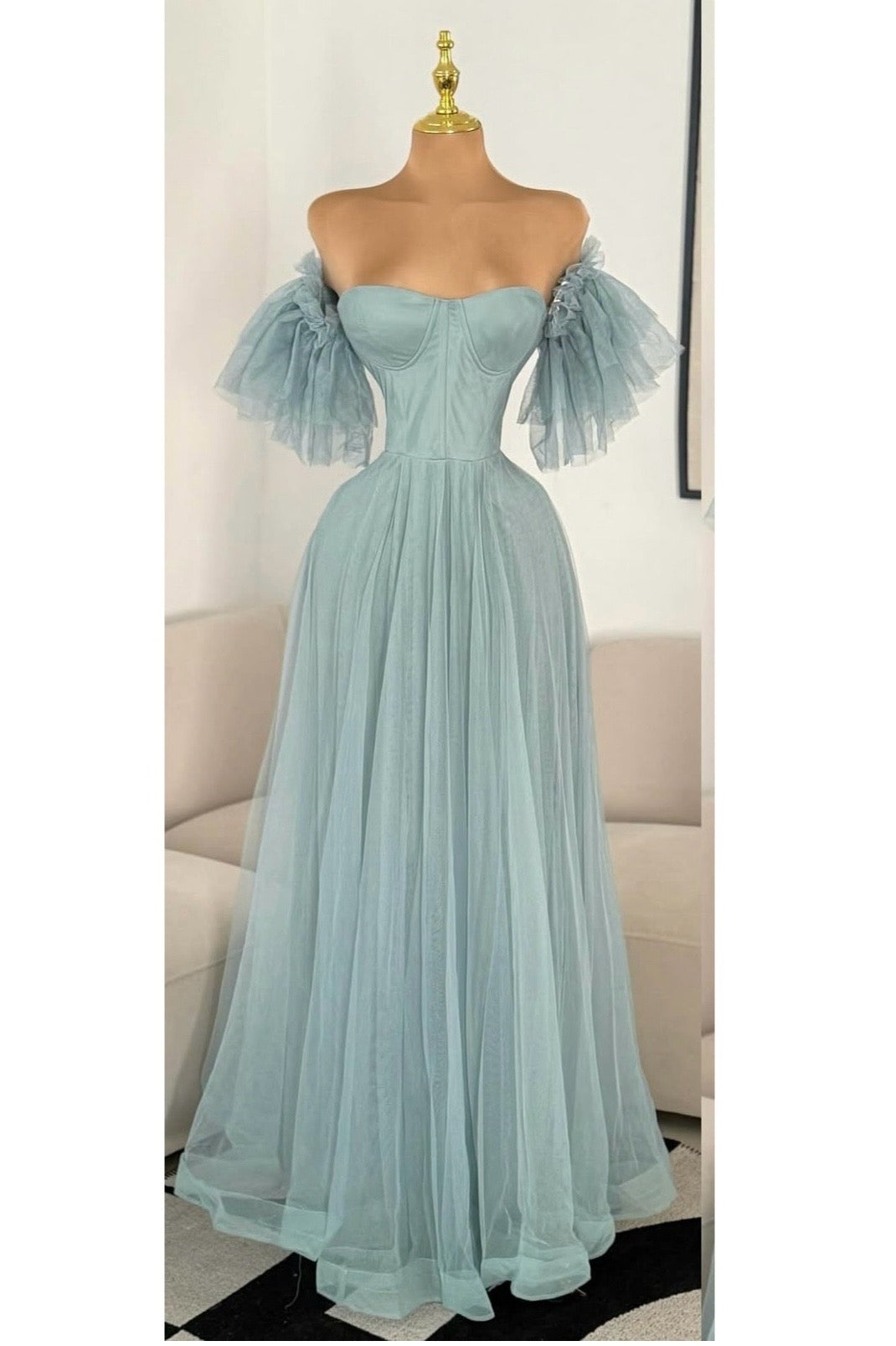 MAXI VESTIDO AITANA AZUL