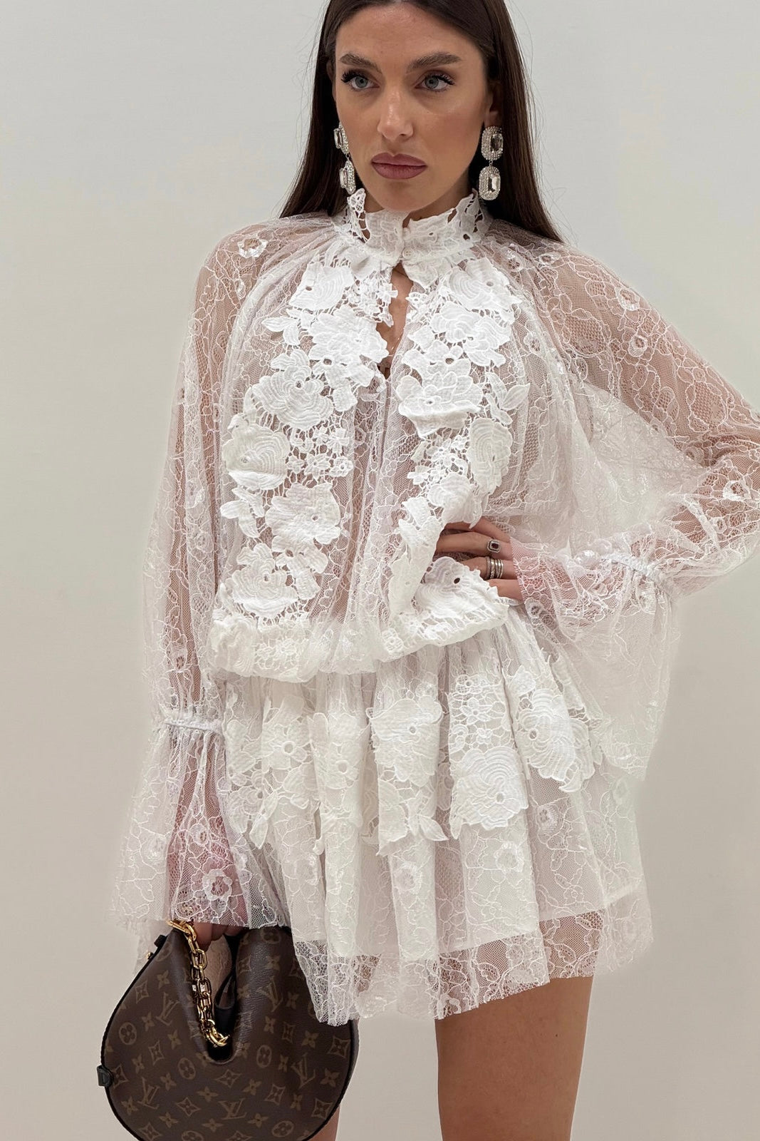 VESTIDO ENCAJE SOFIA NEGRO