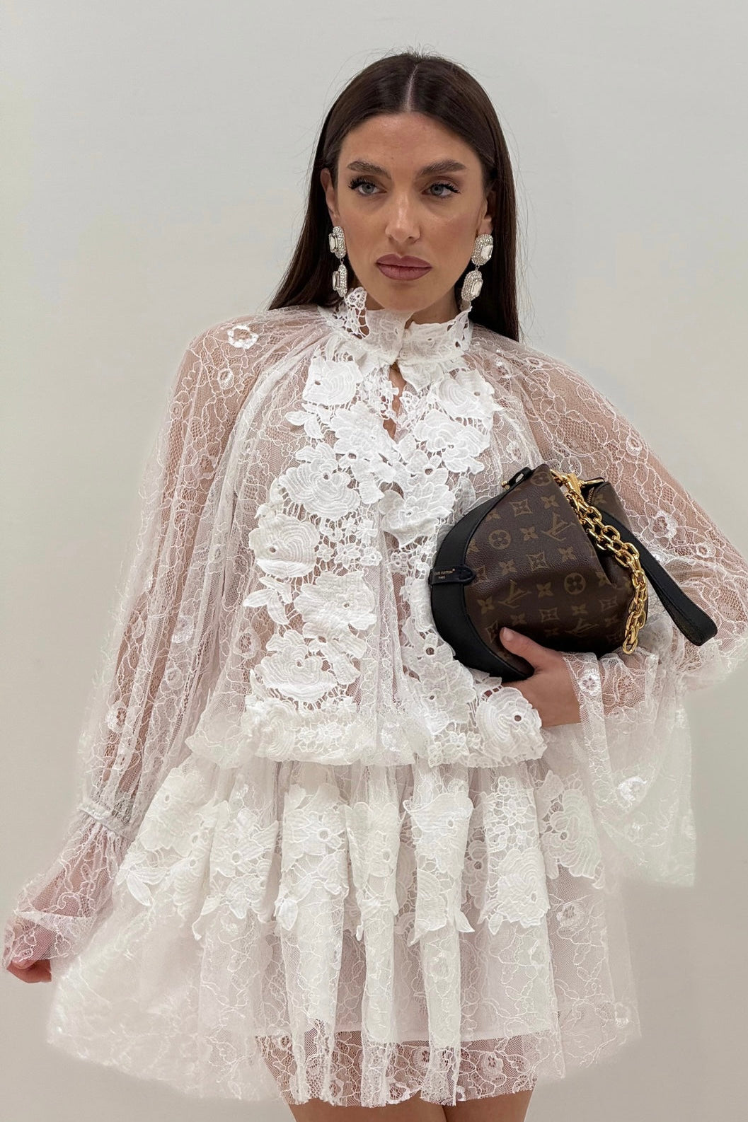 VESTIDO ENCAJE SOFIA NEGRO