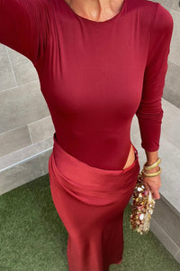 MAXI VESTIDO PAMELA ROJO
