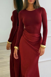 MAXI VESTIDO PAMELA ROJO