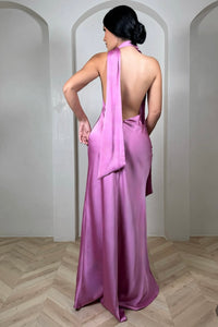 VESTIDO SATIN COCKTAIL KATE ROSA