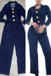 JUMPSUIT DIJES BOTONES MEZCLILLA
