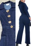 JUMPSUIT DIJES BOTONES MEZCLILLA