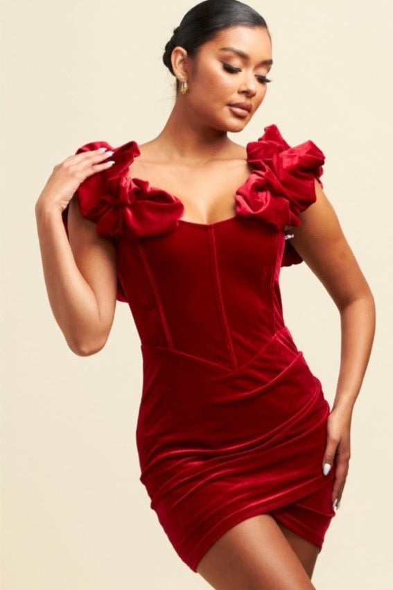 VESTIDO VALENTINA VELVET