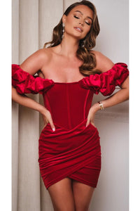 VESTIDO VALENTINA VELVET