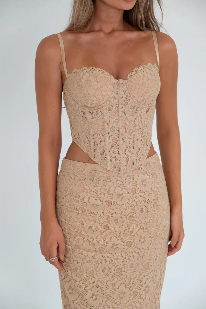 SET CONJUNTO DAYANA ENCAJE NUDE