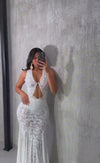 MAXI VESTIDO LOLA SIRENA BLANCO