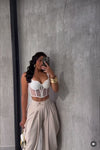 CORSETTE  FARIBA BLANCO