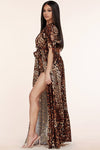 VESTIDO-BIKINI WILD ANIMAL PRINT