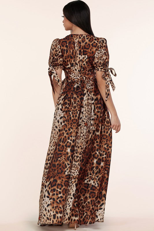 VESTIDO-BIKINI WILD ANIMAL PRINT