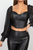SET VINIPIEL IRAIS NEGRO