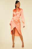 VESTIDO MIDI TIHANA CORAL