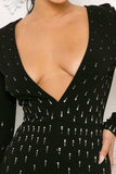 JUMPSUIT PALAZZO NEGRO STAR