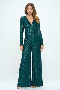 JUMPSUIT ESMERALDA LENTEJUELAS