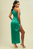 MAXI VESTIDO GRACE SATIN VERDE