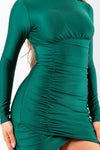 VESTIDO NUBIA CHRISTMAS NEGRO