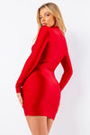 VESTIDO NUBIA CHRISTMAS ROJO