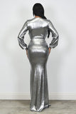 VESTIDO MAXI ZYANYA GOLD