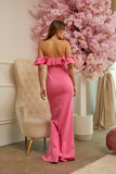 MAXI VESTIDO LAIDA ONDULADO ROSA