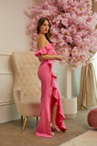MAXI VESTIDO LAIDA ONDULADO ROSA