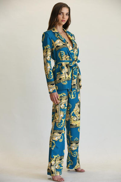 SET TRAJE MILAN AZUL SACO/PANTALON