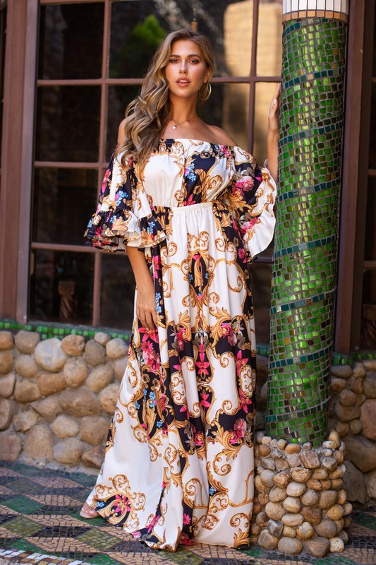 MAXI VESTIDO MELISSA FLORAL