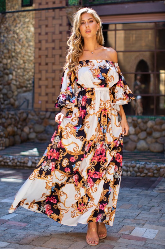 MAXI VESTIDO MELISSA FLORAL